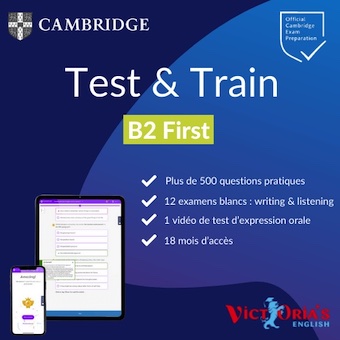 Préparation FIRST certificate B2 Cambridge