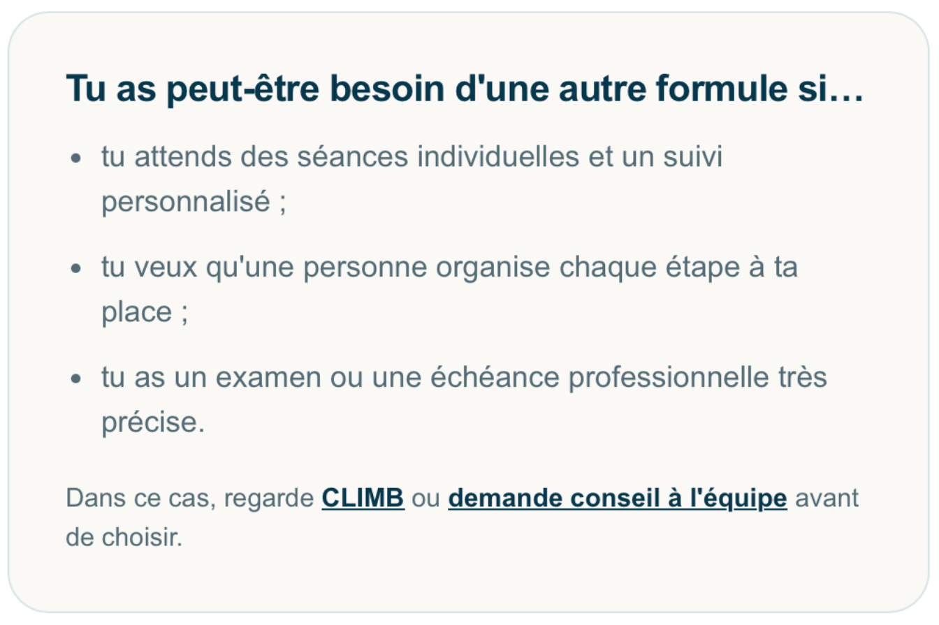 offre climb