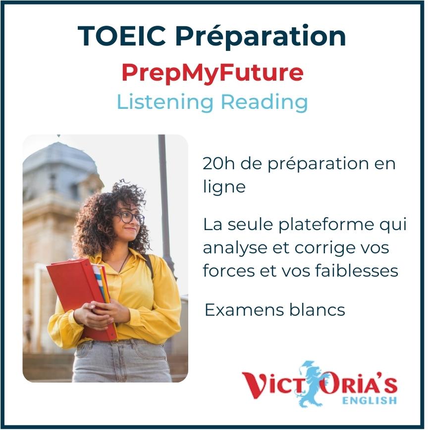 PrepMyFuture TOEIC - Préparations d'Examens
